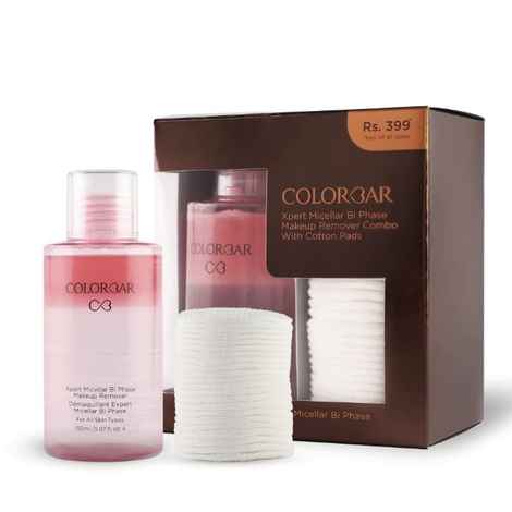 Buy Colorbar Cosmetics Xpert Micellar Bi Phase Makeup Remover-Combo SCXM002 - Purplle