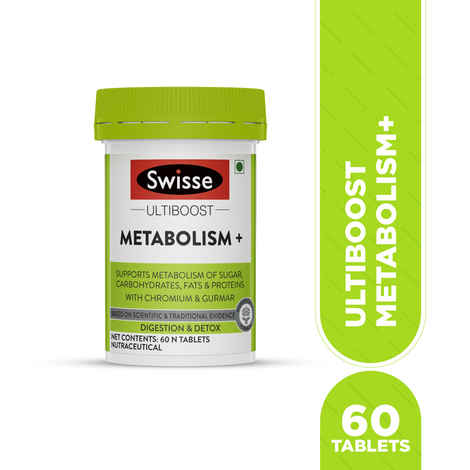 Buy Swisse UB Metabolism + 60 Tablets - Purplle