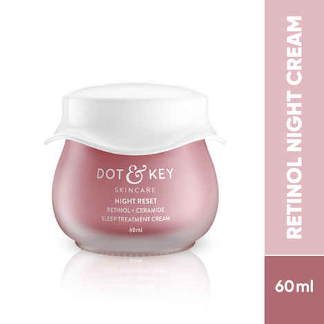 Buy Dot & Key Night Reset Retinol + Ceramide Sleep Treatment Cream - Purplle