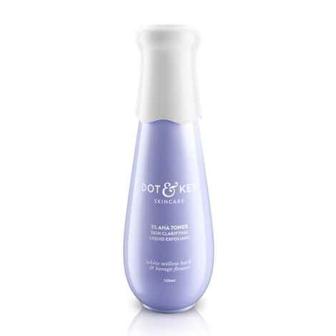 Buy Dot & Key 5% AHA Toner Skin Clarifying Liquid Exfoliant - Purplle