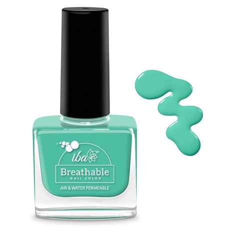 Buy Iba Breathable Nail Color - B19 Aqua Swirl (9 ml) - Purplle