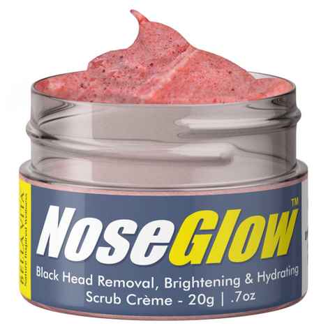 Buy Bella Vita Organic Nose Glow Scrub Cream For Black Head Removal, Brightening & Hydration (20 g) - Purplle