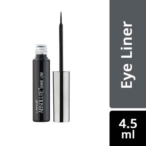 Buy Lakme Absolute Shine Liquid Eye Liner - Black (4.5 ml) - Purplle