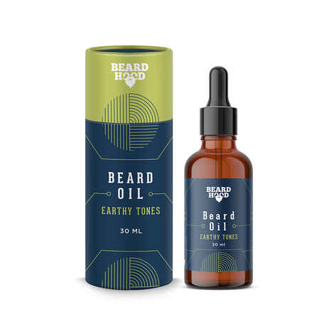 Buy BeardHood Earthy Tones Beard Oil (30 ml) - Purplle