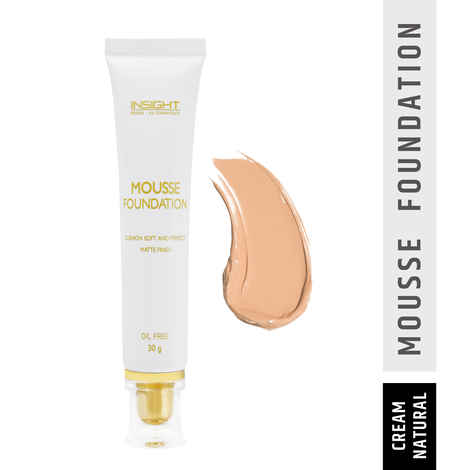 Buy Insight Mousse Foundation (Mf-02)-01-Cream Natural(30 Gm) - Purplle
