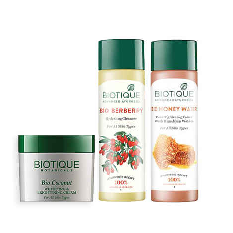 Buy Biotique CTM Routine for Dry Skin - Purplle