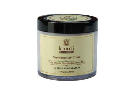 Buy Khadi Shuddha Nourishing Hair Cream - No Sulphate Alocohol & Paraben 100 gm - Purplle