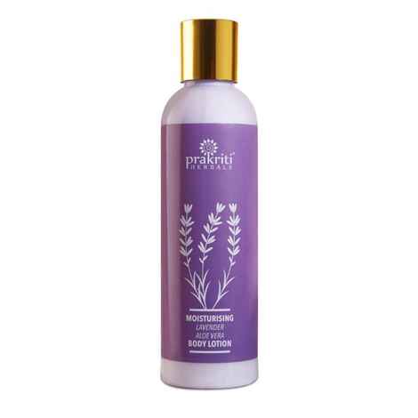 Buy Prakriti Herbals Moisturising Lavender aloevera body lotion (200 ml) - Purplle