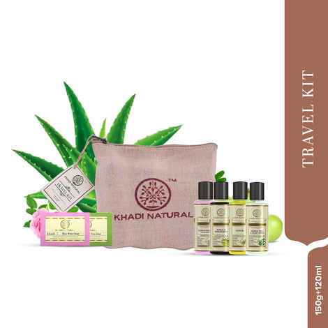 Khadi Natural Ayurvedic Travel Kit 6 Pcs