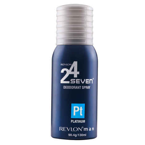 Buy Revlon 24 Seven Deodorant Spay for Man Platinum - Purplle