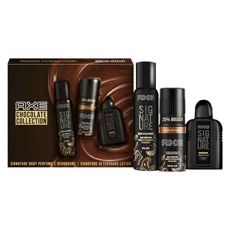 Buy Axe Chocolate Collection Gift For Men - Perfume, Bodyspray, Aftershave - Purplle