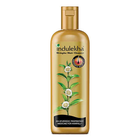 Buy Indulekha Bringha Hair Cleanser Shampoo (340 ml) - Purplle