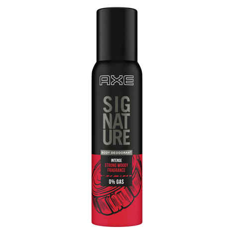 Buy Axe Signature Intense Long Lasting No Gas Body Deodorant For Men (154 ml) - Purplle