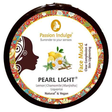 Buy Passion Indulge PEARL LIGHT Face Mudd For Spot reduction And Skin Lightening 250 gm - Purplle