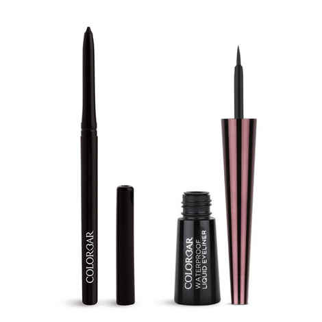Buy Colorbar Waterproof Eyeliner & Kajal - Purplle