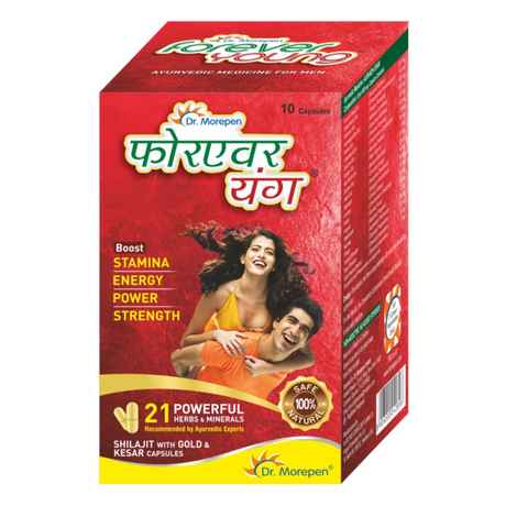 Buy DR. MOREPEN Forever Young Shilajit Gold Capsules (10 Capsules) - Purplle