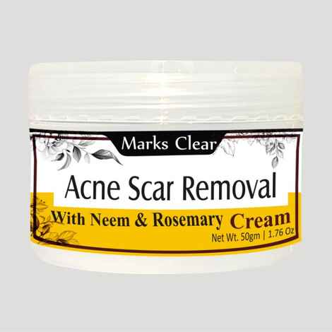 Zenvista Meditech Scars Removal, Acne Scars/ Dark Spot , All types of scars with Almond Oil,Rosemary, Vitamin B3, Grapeseed & other natural ingredients (50 gm)