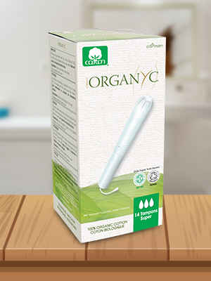 Buy Organyc Internal Tampons with Applicator - Super - Purplle