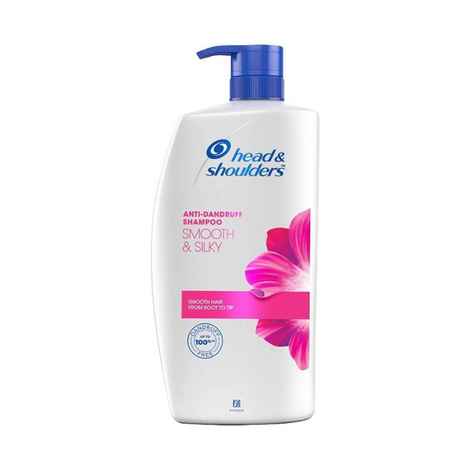 Buy Head & Shoulders Smooth & Silky Shampoo 1 Litre  - Purplle
