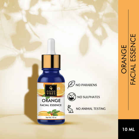 Buy Good Vibes Facial Essence - Orange (10 ml) - Purplle