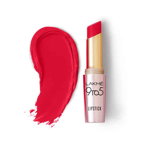 Buy Lakme 9TO5 Primer + Matte Lipstick MR2 Red Coat (3.6 gm) - Purplle