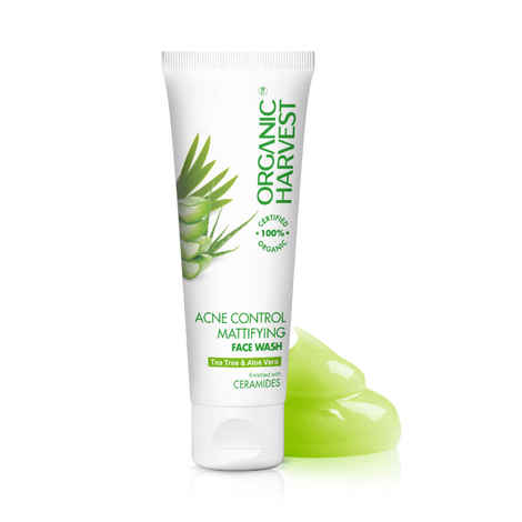 Buy Organic Harvest Face Wash - Acne Control (Sulphate Free) (100 ml) - Purplle