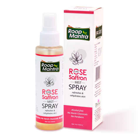 Roop Mantra Rose Saffron Face Mist Spray (100 ml)
