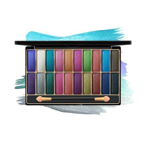 Buy Miss Rose 3D 20 COLOR SHINY Eyeshadow Palette 7001-323MT01 - Purplle