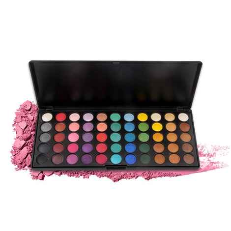 Buy Miss Rose 55 MultiColor Glitter Eyeshadow Palette 7001-491 - Purplle