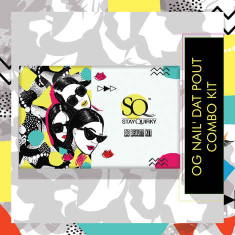 Buy Stay Quirky Nail'dat Pout gift box | Gift Kit | Make up gift pack | Combo Offer - Purplle