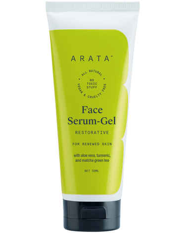 Buy Arata Natural Hydrating Face Serum Gel With Aloe Vera,Turmeric,Matcha Green  Tea & Glutathione For Combination To Oily Skin || All-Natural, Vegan &  Cruelty-Free || Restores & Renew Skin'S Natural Radiance (100