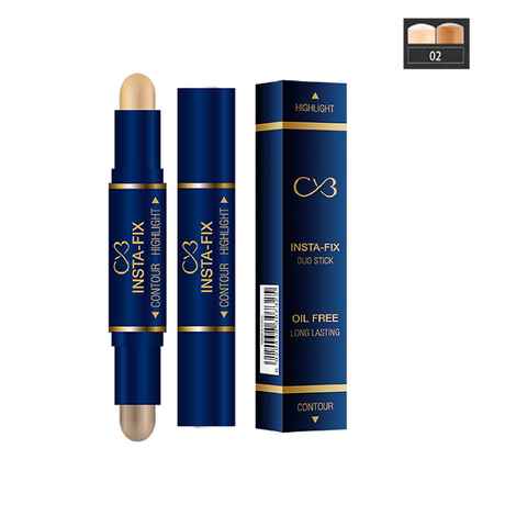 Buy CVB Insta-Fix Duo Stick Oil Free Long Lasting (12 g) (CVB-Fs-401-02) - Purplle