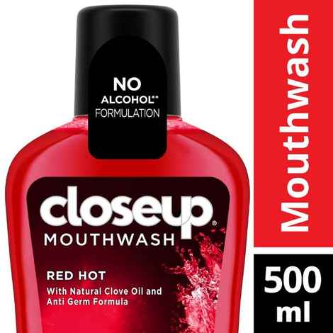 Buy Closeup Red Hot Mouthwash (500 ml) - Purplle