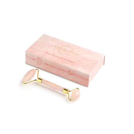 Buy The Rolling Concept Rose Quartz Facial Roller - Purplle