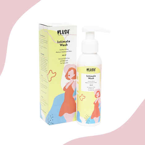 Buy Plush All Natural Intimate & Vaginal Wash for Women – Rich Tea Tree Oil & Neem Extract | Perfect pH Balance, Soothes Itching, No Unpleasant Odour - Purplle