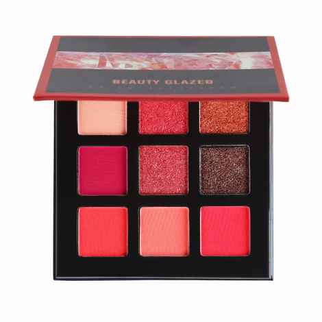 Buy Beauty Glazed 9 Colors Eyeshadow Palette - Mars (40 g) - Purplle