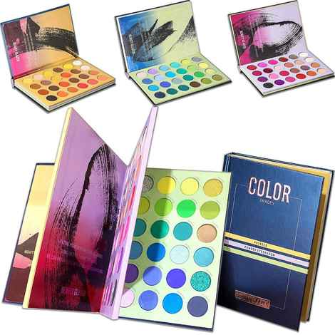 Buy Beauty Glazed Color Shades Book 72 Color Eyeshadow Palette (72 g) - Purplle