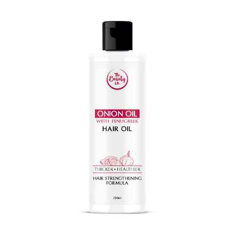 Buy The Beauty Co. Onion & Fenugreek Hair Oil for Hair Growth (200 ml) - Purplle