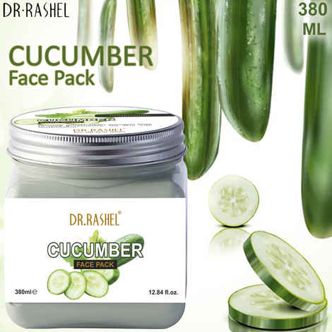 Buy Dr.Rashel Nourishing Cucumber Face Pack For All Skin Types (380 ml) - Purplle