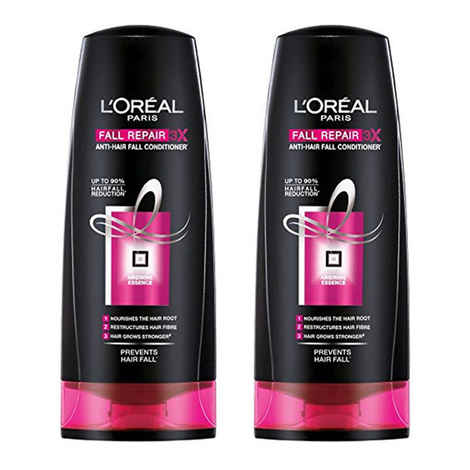 Buy L'Oreal Paris Fall Resist 3X Anti Hair Fall Conditioner (71.5 ml) Pack of 2 - Purplle
