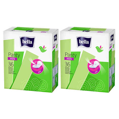 Bella Panty Mini Classic Pantyliners Classic Pantyliners 36 Pcs Pack of 2