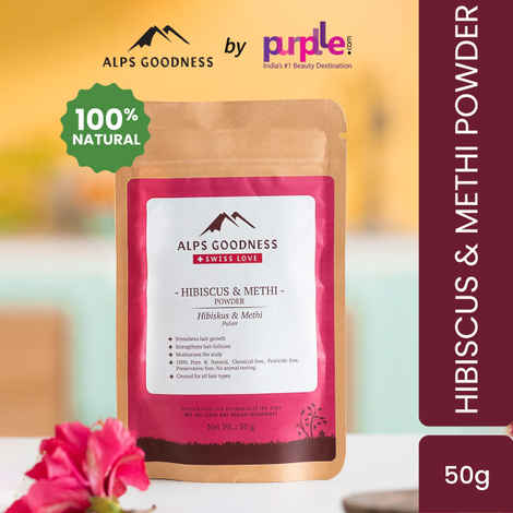 Buy Alps Goodness Hibiscus & Methi Powder(50 gm) - Purplle