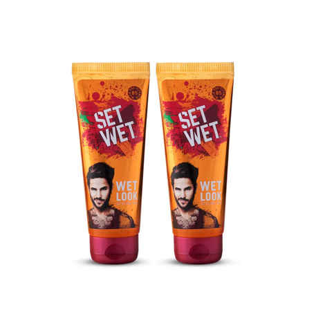 Buy Set Wet Style Hair Gel Wet Look (100 ml) Pack of 2 - Purplle