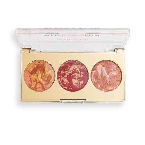 Buy Makeup Revolution Pro Blush & Glow Palette Cranberry Glow - Purplle