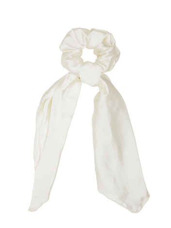 Buy ONE on ONE Women Knot / Scarf Scrunchy, off White - Purplle