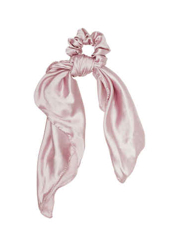 Buy ONE on ONE Women Knot / Scarf Scrunchy, Pink Champagne - Purplle