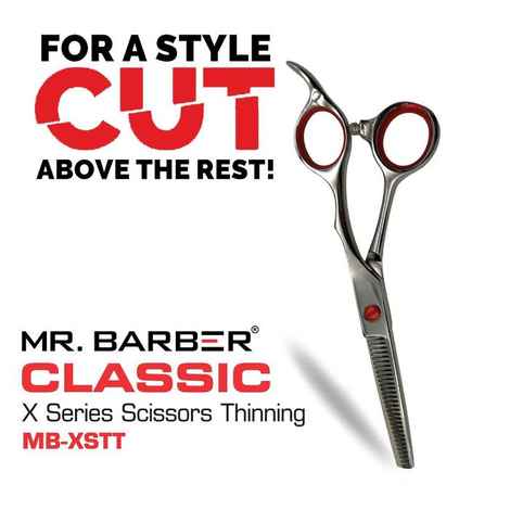 Buy Mr.Barber Classic X Series Scissors Thinning - MB-XSTT - Purplle