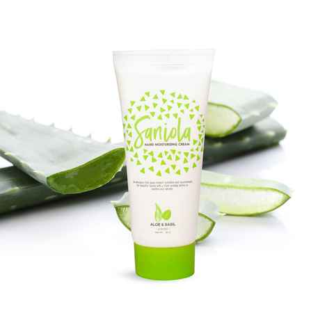 Buy Saniola Hand Moisturizing Cream Aloe & Basil (30 g) - Purplle