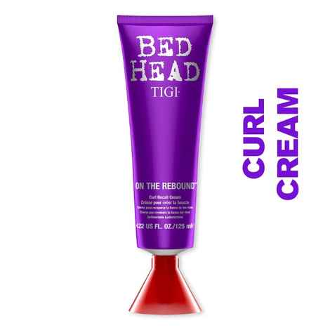 Buy TIGI Bed Head On the Rebound Curl Cream for Soft and Defined Curls (125 ml) - Purplle