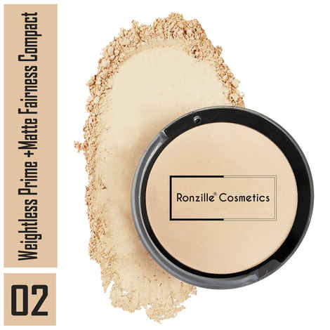 Buy Ronzille Matte Finish and super smooth Compact - Classic Ivory - RC02 - Purplle